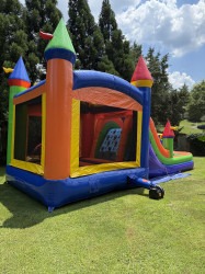 IMG 9762 1752796428 Mega Rainbow Bounce & Slide Combo