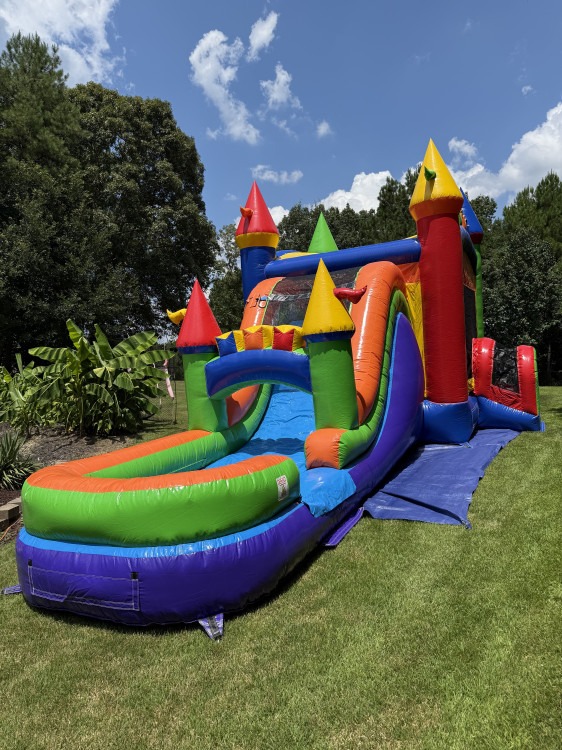 Mega Rainbow Bounce & Slide Combo