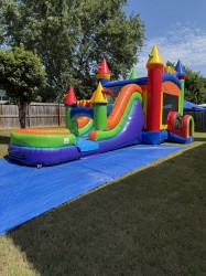 IMG 0449 1755613482 Mega Rainbow Bounce & Slide Combo